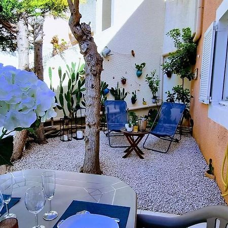 Le Marine Rez De Jardin Direct Plage Parking Prive Climatise Sète Extérieur photo