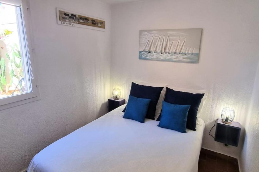 Le Marine Rez De Jardin Direct Plage Parking Prive Climatise Sète Extérieur photo
